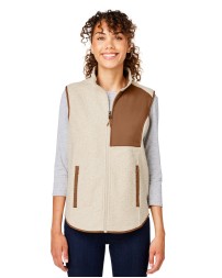 NE714W North End Ladies' Aura Sweater Fleece Vest