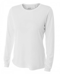 A4 Ladies' Long Sleeve Cooling Performance Crew Shirt