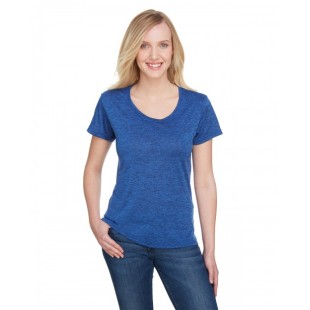 A4 Ladies' Tonal Space-Dye T-Shirt