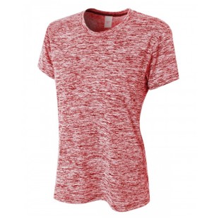 A4 Ladies' Space Dye Tech T-Shirt