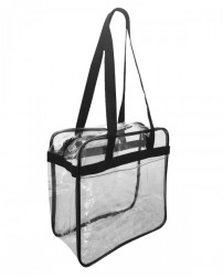 Liberty Bags OAD Clear Tote w/ Zippered Top