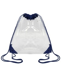 Liberty Bags Clear Drawstring Pack