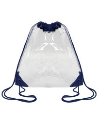 Liberty Bags Clear Drawstring Pack