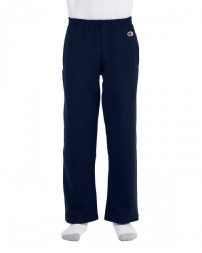 Champion Youth Powerblend Open-Bottom Fleece Pant with Pockets