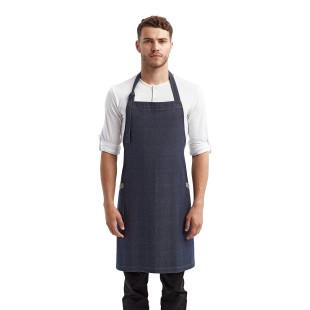 Artisan Collection by Reprime Unisex Regenerate Recycled Bib Apron