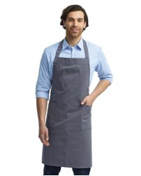 RP132 Artisan Collection by Reprime Unisex Cotton Chino Bib Apron