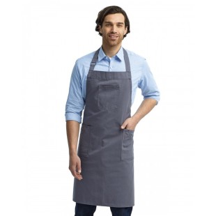 Artisan Collection by Reprime Unisex Cotton Chino Bib Apron