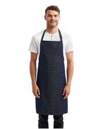 Artisan Collection by Reprime Unisex 'Colours' Recycled Bib Apron with Pocket