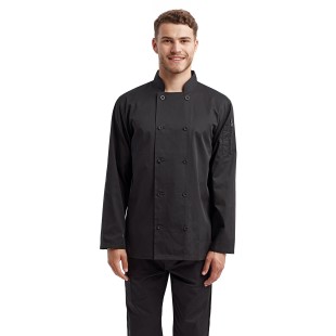 Artisan Collection by Reprime Unisex Long-Sleeve Recycled Chef's Coat