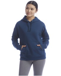 S760 Champion Ladies' PowerBlend Relaxed Hooded Sweatshirt