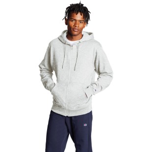 Champion Adult Powerblend Full-Zip Hooded Sweatshirt