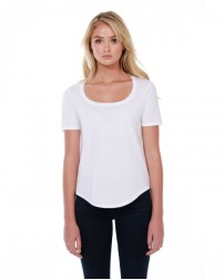 ST1019 StarTee Ladies' U-Neck T-Shirt