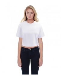 StarTee Ladies' Crop Boyfriend T-Shirt