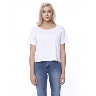 StarTee Ladies' Boxy Cotton T-Shirt