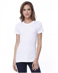 StarTee Ladies' Cotton Crew Neck T-shirt