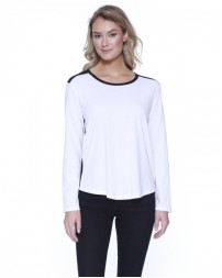 StarTee Ladies' CVC Melrose Long-Sleeve T-Shirt