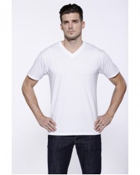 StarTee Men's CVC V-Neck T-Shirt