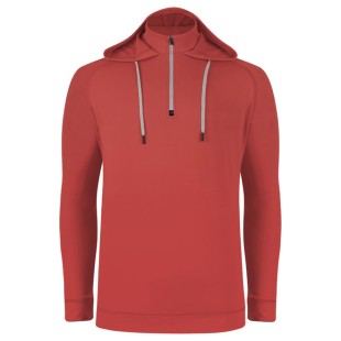 Swannies Golf Unisex Vandyke Quarter-Zip Hooded Sweatshirt