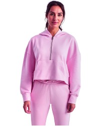 TriDri Ladies' Alice Half-Zip Hooded Sweatshirt