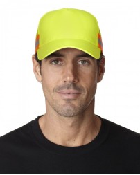 Adams Trucker Reflector High-Visibility Constructed Cap