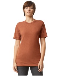 American Apparel Unisex Triblend Short-Sleeve Track T-Shirt