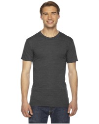 American Apparel Unisex Triblend USA Made Short-Sleeve Track T-Shirt