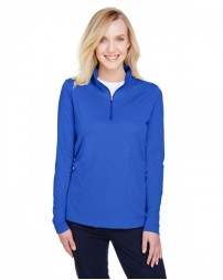 Team 365 Ladies' Zone Sonic Heather Performance Quarter-Zip