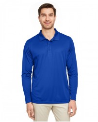 TT51L Team 365 Men's Zone Performance Long Sleeve Polo