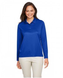 Team 365 Ladies' Zone Performance Long Sleeve Polo