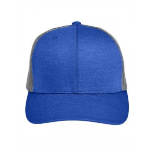 Team 365 by Yupoong Adult Zone Sonic Heather Trucker Cap