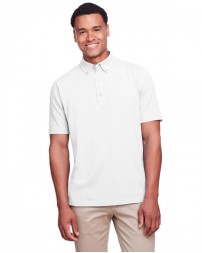 UltraClub Men's Lakeshore Stretch Cotton Performance Polo