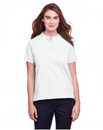 UltraClub Ladies' Lakeshore Stretch Cotton Performance Polo