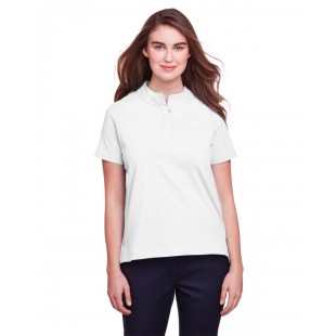 UltraClub Ladies' Lakeshore Stretch Cotton Performance Polo