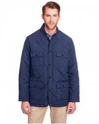 UltraClub Men's Dawson Quilted Hacking Jacket