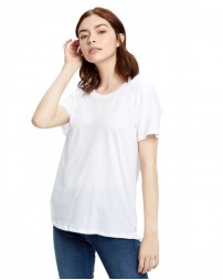 US Blanks Ladies' Short-Sleeve Loose Fit Boyfriend Tee