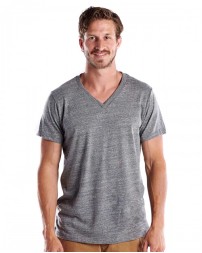 US2228 US Blanks Men's Short-Sleeve Triblend V-Neck