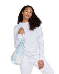 US Blanks Unisex Cloud Tie-Dye Large Canvas Shopper