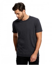 US3200 US Blanks Men's Short-Sleeve Slub Crewneck T-Shirt Garment-Dyed