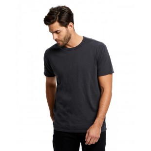 US Blanks Men's Short-Sleeve Slub Crewneck T-Shirt Garment-Dyed