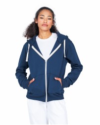 US Blanks Unisex Made in USA Full-Zip Hooded Sweatshirt