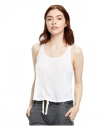 US510 US Blanks Ladies' Sheer Cropped Racer Tank