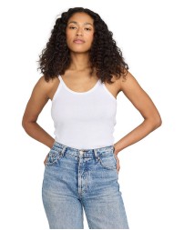 US Blanks Ladies' Organic Baby Rib Tank