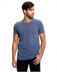 US Blanks Unisex Pigment-Dyed Destroyed T-Shirt