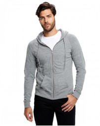 US Blanks Unisex Long-Sleeve Zip Hoodie