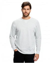 US Blanks Men's Long-Sleeve Pullover Crew