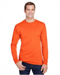 W120 Hanes Adult Workwear Long-Sleeve Pocket T-Shirt