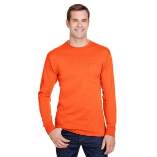 Hanes Adult Workwear Long-Sleeve Pocket T-Shirt