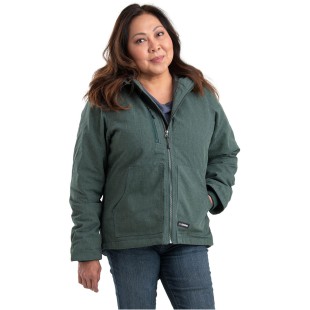 Berne Ladies' Heathered Duck Hooded Jacket