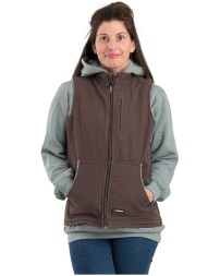 Berne Ladies' Sherpa-Lined Softstone Duck Vest