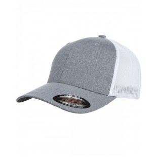 Flexfit Adult Poly Melange Stretch Mesh Cap